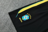 2026-27 Brazil Black Training Short Suit