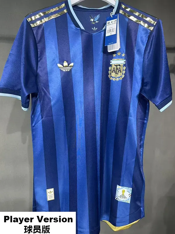 2026-27 Argentina Blue Commemorate Edition Player Version Training shirts