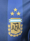 2026-27 Argentina Royal Blue Special Edition Player Version Training shirts (黄标)