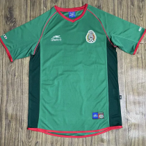 2001-2002 Mexico Home Retro Soccer Jersey
