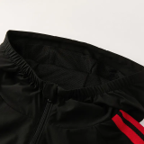 2025-26 Belgium Black Windbreaker Suit (Hoodie)(风衣套装)