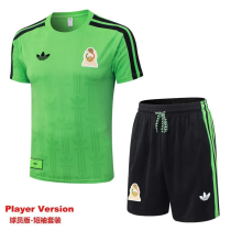 2026-27 Mexico Green Player Version Training Short Suit (球员短套装)#D2604