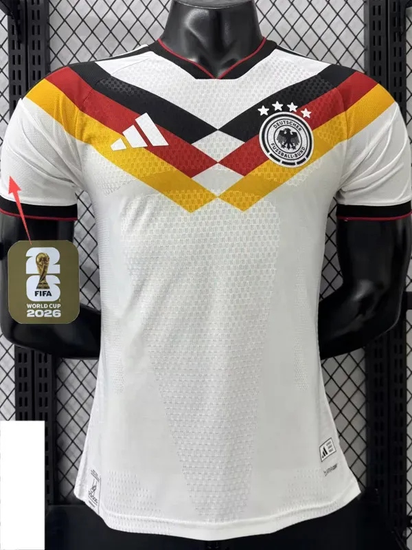 2026-27 Germany Home Player Version Soccer Jersey (Right-Arm Patch)