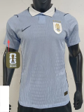 2026-27 Uruguay Home Player Version Soccer Jersey (Right-Arm Patch)