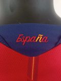 2026-27 Spain Home Player Version Soccer Jersey (Right-Arm Patch)