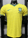 2026-27 Brazil Home Player Version Soccer Jersey (Right-Arm Patch)