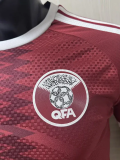 2026-27 Qatar Home Player Version Soccer Jersey (Right-Arm Patch)