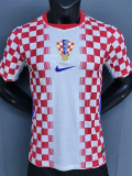 2026-27 Croatia Home Player Version Soccer Jersey (Right-Arm Patch)