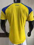 2026-27 Sweden Home Player Version Soccer Jersey (Right-Arm Patch)