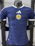 2026-27 Scotland Home Player Version Soccer Jersey (Right-Arm Patch)