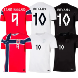 2026-27 Norway Away Player Version Soccer Jersey (Right-Arm Patch)