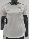2026-27 Saudi Arabia Away Player Version Soccer Jersey (Right-Arm Patch)