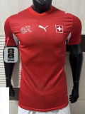 2026-27 Switzerland Home Player Version Soccer Jersey (Right-Arm Patch)