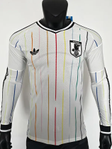 2026-27 Japan Away Long Sleeve Player Version Soccer Jersey (长袖球员)