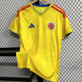 2026-27 Colombia Home 1:1 Fans Soccer Jersey (Right-Arm Patch)