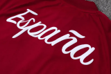 2026-27 Spain Brown Red Half Pull Tracksuit #B26036(半拉链)