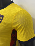 2026-27 Ecuador Home Player Version Soccer Jersey (Right-Arm Patch)