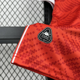 2026-27 Tunisia Home Fans Soccer Jersey (Right-Arm Patch)