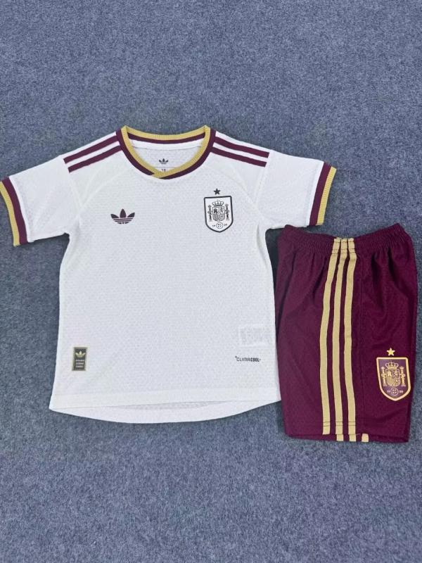 2026-27 Spain Away Kids Player Version Soccer Jersey (球员童装)