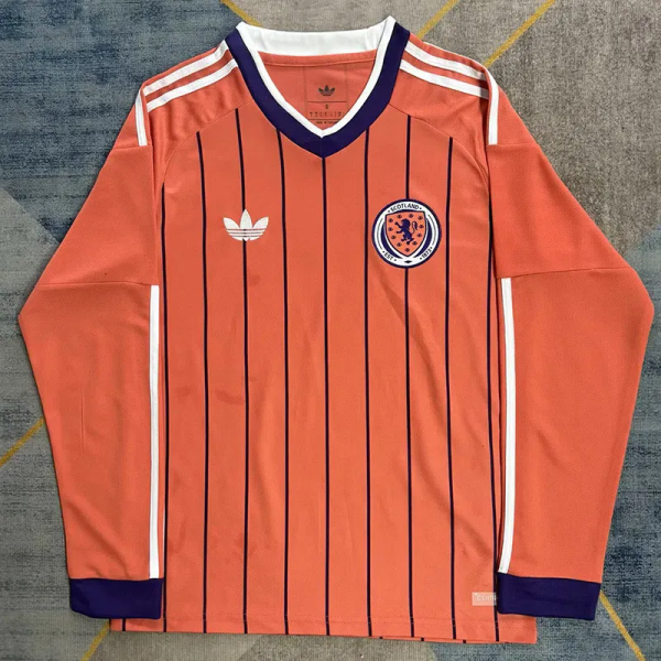 2026-27 Scotland Away Long Sleeve Soccer Jersey (长袖)