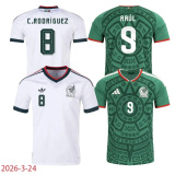 2026-27 Mexico Away 1:1 Fans Soccer Jersey (Right-Arm Patch)