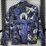 2026-27 Brazil Purple & Blue Double Sided Windbreaker (双面风衣)
