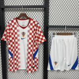 2026-27 Croatia home Adult Soccer Jersey(成人套装）