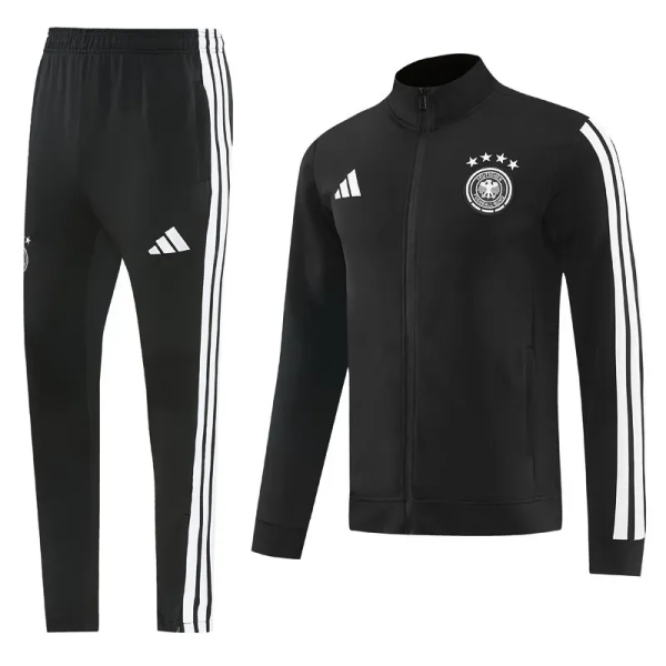 2026-27 Germany Black Jacket Tracksuit #01