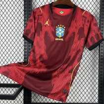2026-27 Brazil JD Red Goalkeeper Fans Soccer Jersey