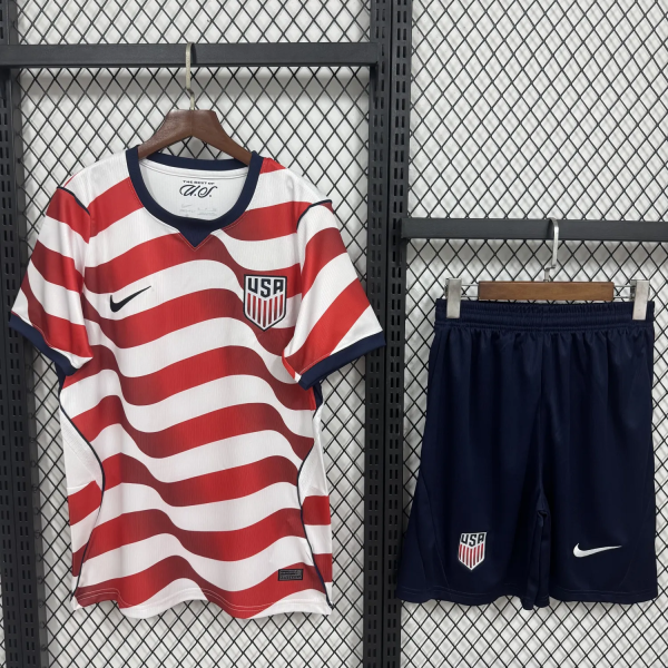 2026-27 USA Home Adult Soccer Jersey(成人套装）