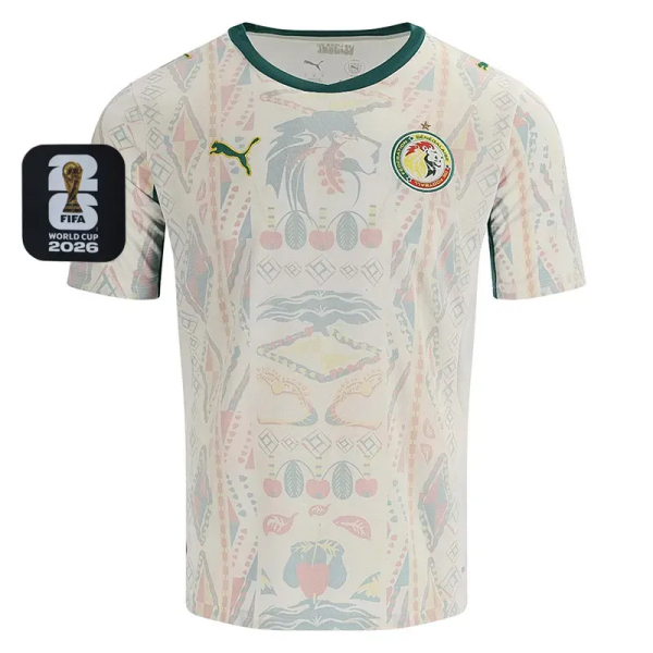 2026-27 Senegal Home Fans Soccer Jersey (Right-Arm Patch)