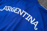 2026-27 Argentina Fancy blue Half Pull Tracksuit #B26037(半拉链)