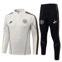 2026-27 Man City Beige Half Pull Tracksuit #B26038(半拉链)
