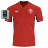 2026-27 Czech Home Fans Soccer Jersey (Right-Arm Patch)