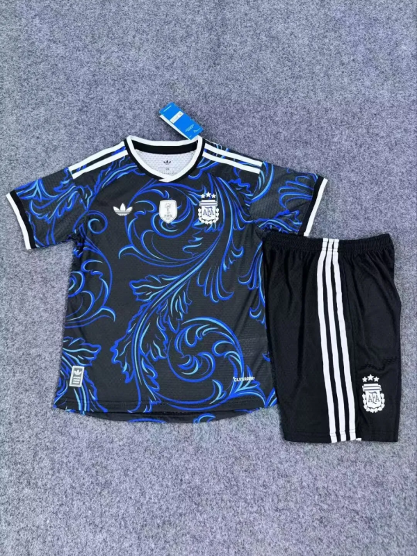 2026-27 Argentina Away Player Version Kids Jersey