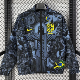 2026-27 Brazil Purple & Blue Double Sided Windbreaker (双面风衣)