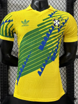 2026-27 Brazil Yellow Special Edition Player Version Soccer Jersey (三叶标)