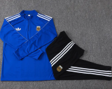 2026-27 Argentina Fancy blue Half Pull Tracksuit #B26037(半拉链)
