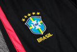 2026-27 Brazil Black Half Pull Tracksuit #B26034(半拉链)