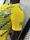 2026-27 Brazil Yellow Special Edition Player Version Soccer Jersey (三叶标)