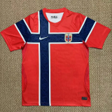 2026-27 Norway Home Fans Soccer Jersey (Right-Arm Patch)