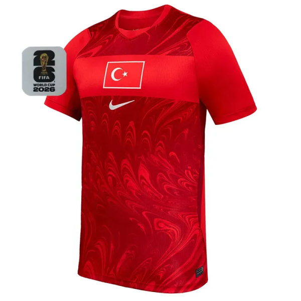 2026-27 Turkey Away Fans Soccer Jersey (Right-Arm Patch)