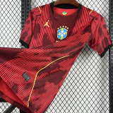 2026-27 Brazil JD Red Goalkeeper Fans Soccer Jersey