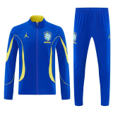 2026-27 Brazil Fancy blue Windbreaker Suit (风衣套装)