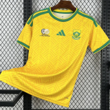 2026-27 South Africa Home Fans Soccer Jersey (Right-Arm Patch)
