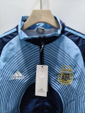 2006 Argentina Royal Blue Retro Windbreaker