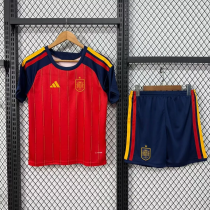 2026-27 Spain National Team Home Adult Socce Jersey(成人套装）