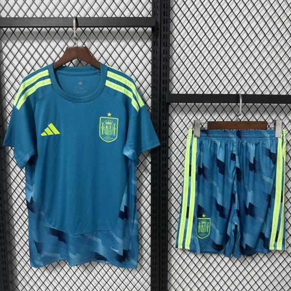 2026-27 Spain World Cup Goalkeeper Kit Adult Socce Jersey(成人套装）