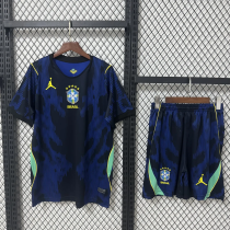 2026-27 Brazil World Cup Away Adult Soccer Jersey(成人套装）