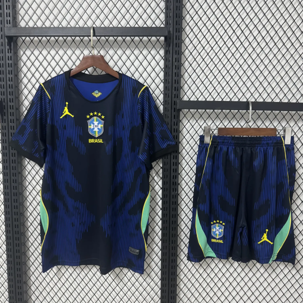 2026-27 Brazil World Cup Away Adult Soccer Jersey(成人套装）